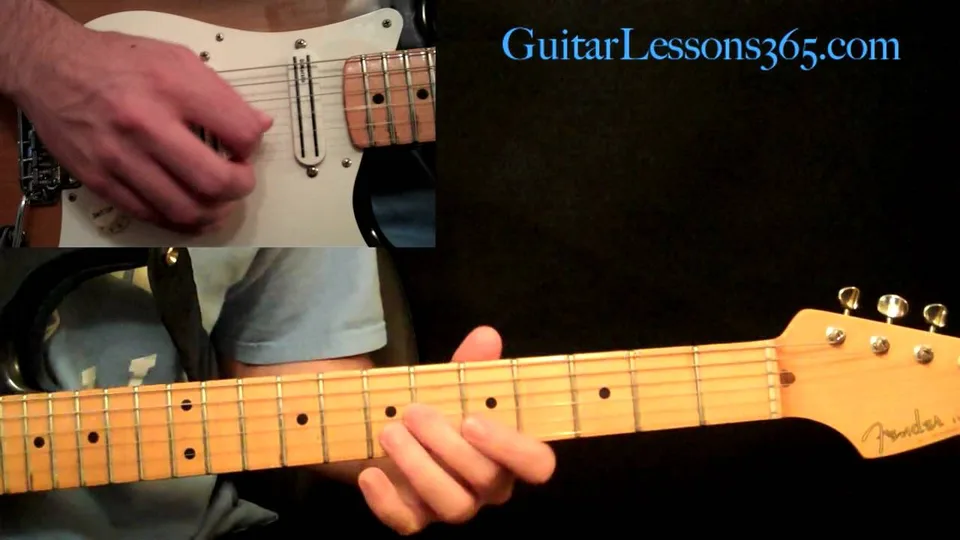 Stevie Ray Vaughan - Texas Flood - Verse 3 guitar lesson