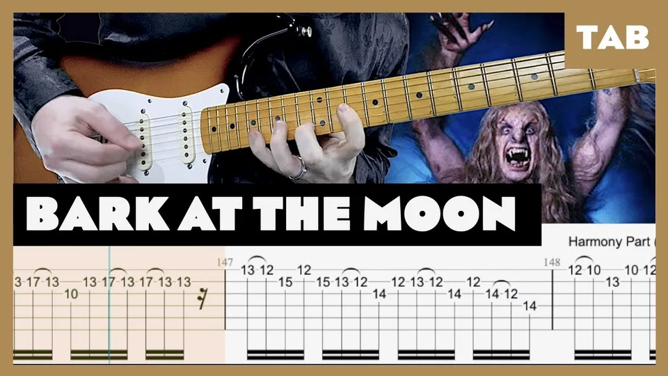 Ozzy Osbourne - Bark at the Moon guitar tab