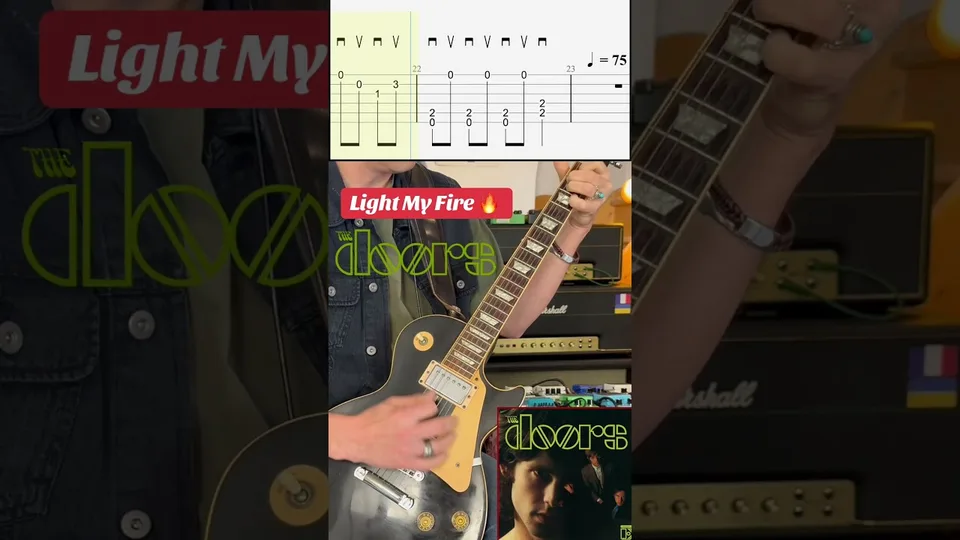 The Doors - Light My Fire guitar tab