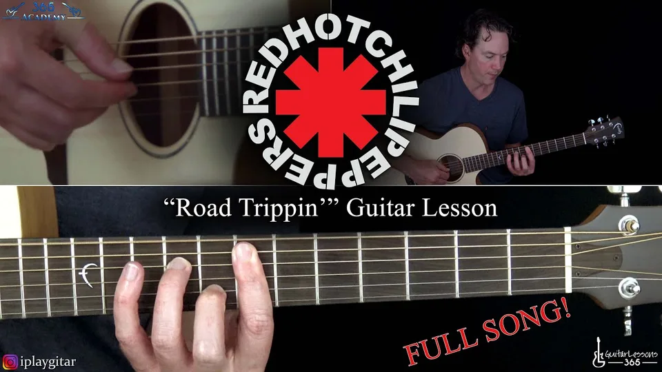 Red Hot Chili Peppers - Road Trippin' guitar lesson