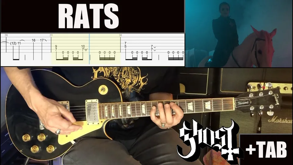 Ghost - Rats guitar tab
