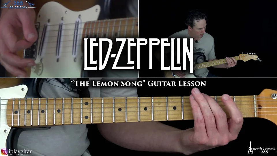 Led Zeppelin - The Lemon Song guitar lesson