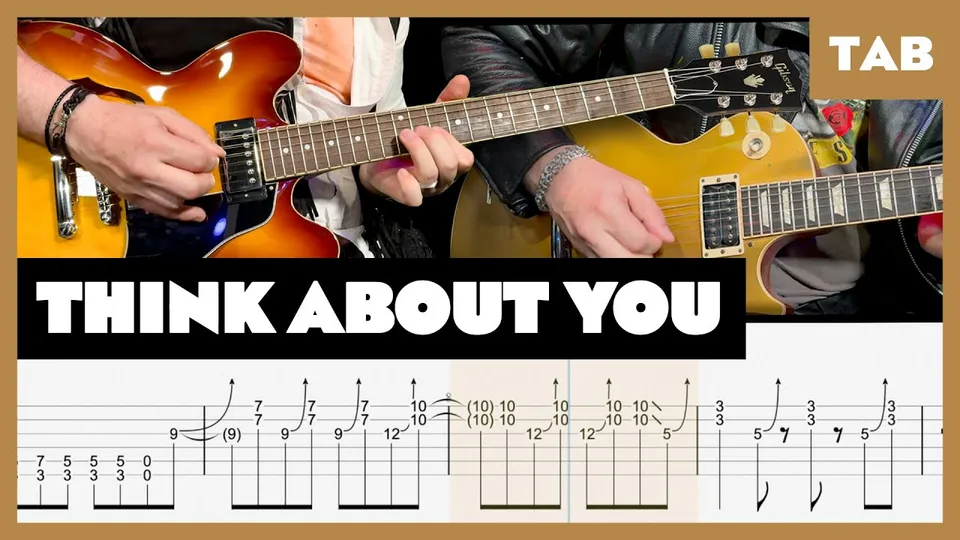 Guns N' Roses - Think About You guitar tab