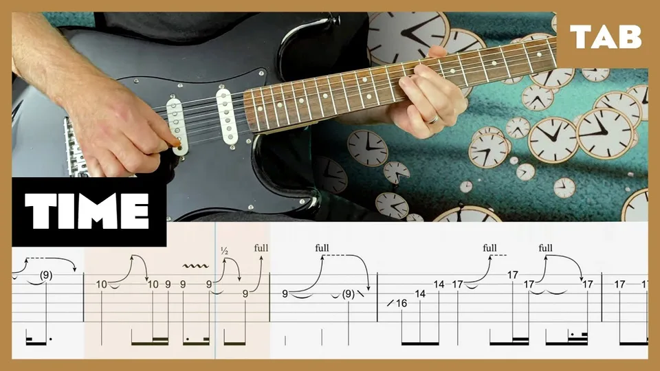 Pink Floyd - Time guitar tab