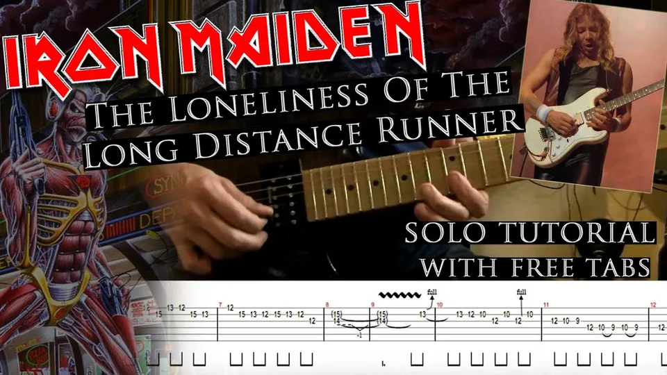 Iron Maiden - The Loneliness Of The Long Distance Runner Dave Murray's guitar tab