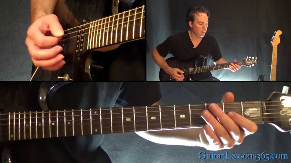 Metallica - Harvester of Sorrow Guitar Solo Lesson guitar lesson