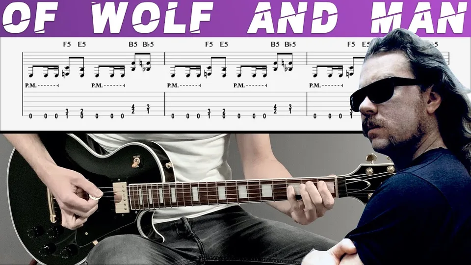 Metallica - Of Wolf and Man guitar tab