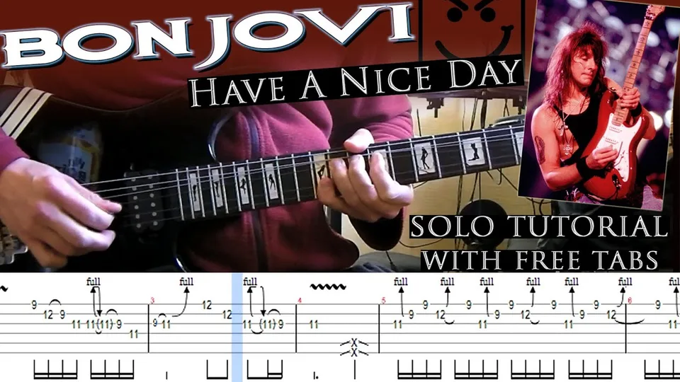 Bon Jovi - Have A Nice Day guitar tab