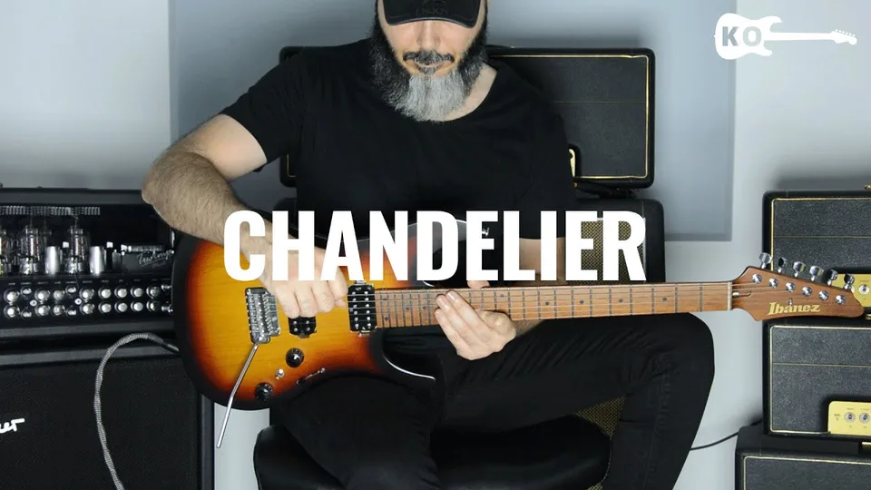 Sia - Chandelier guitar cover