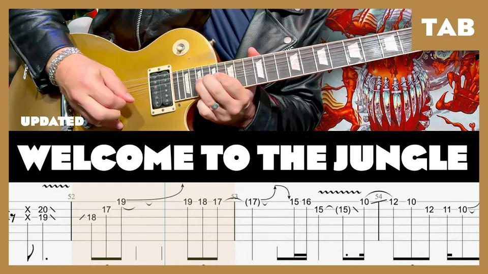Guns N' Roses - Welcome to the Jungle guitar tab