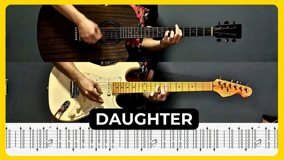 Pearl Jam - Daughter guitar tab