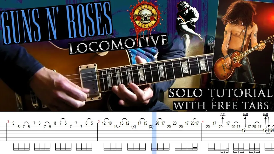 Guns N' Roses - Locomotive 3 guitar tab