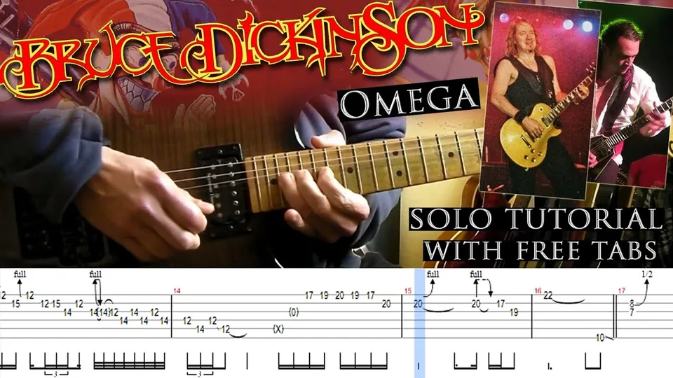 Bruce Dickinson - Omega guitar tab