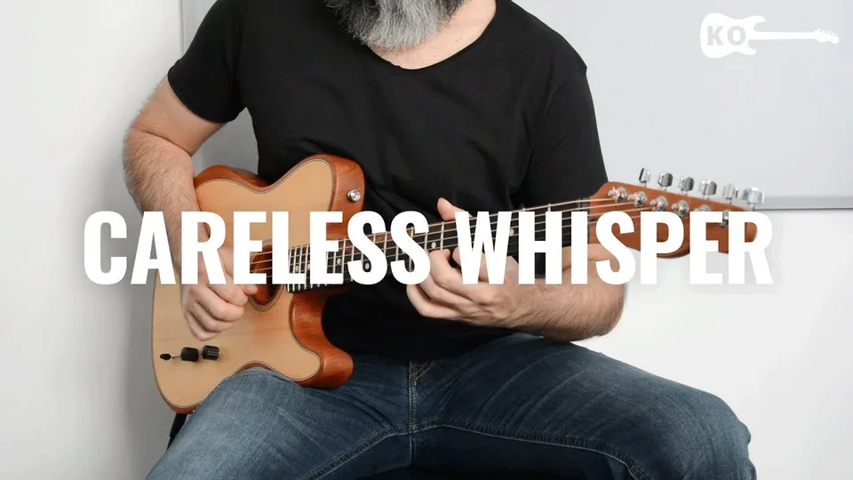 George Michael - Careless Whisper guitar cover