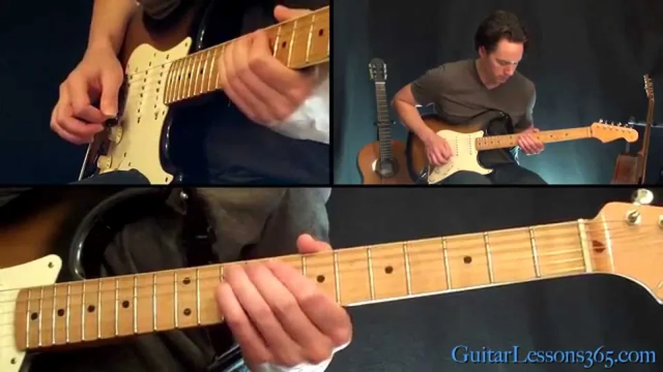 Deep Purple - Smoke On The Water - Famous Riffs guitar lesson