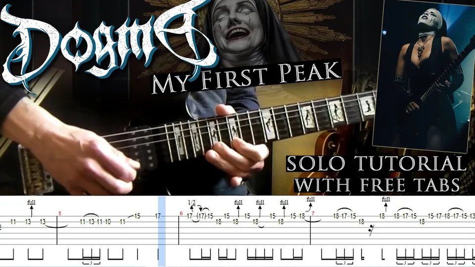 Dogma - My First Peak guitar tab