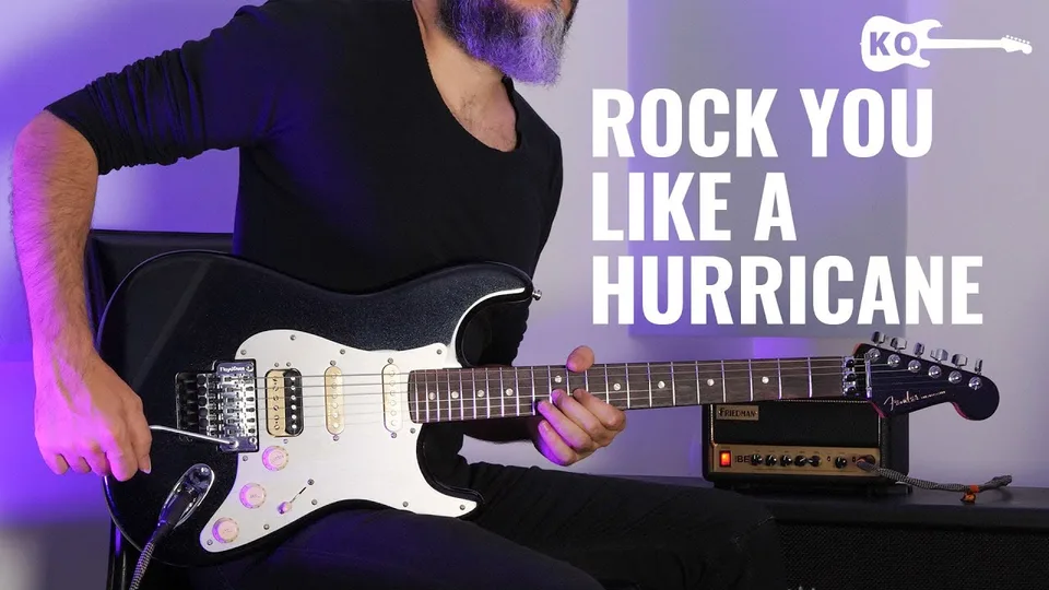 Scorpions - Rock You Like a Hurricane guitar cover