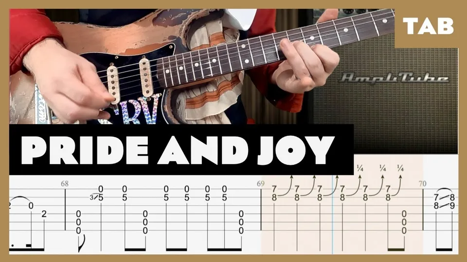 Stevie Ray Vaughan - Pride and Joy guitar tab
