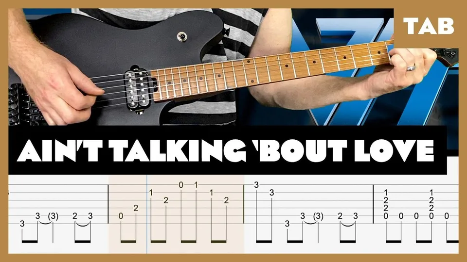 Van Halen - Ain’t Talkin’ ‘Bout Love guitar tab