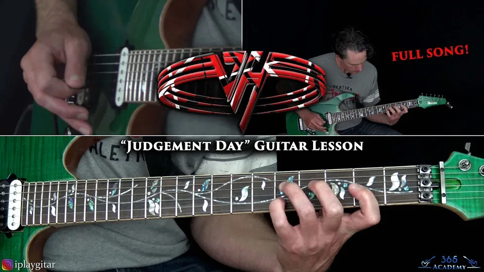 Van Halen - Judgement Day guitar lesson
