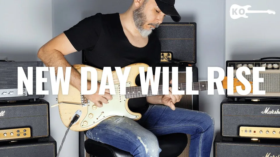 Yuval Raphael - New Day Will Rise - Eurovision 2025 guitar cover