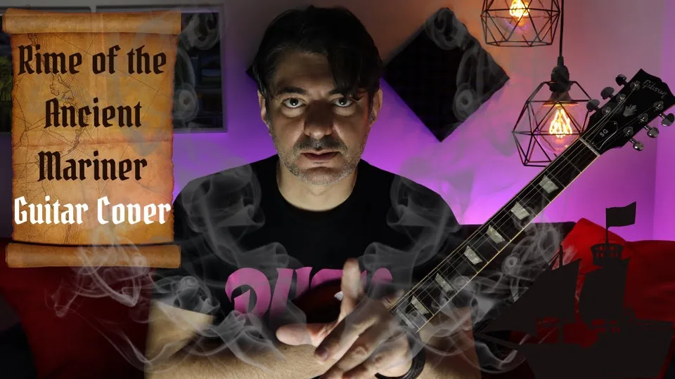 Iron Maiden - Rime of the Ancient Mariner guitar cover