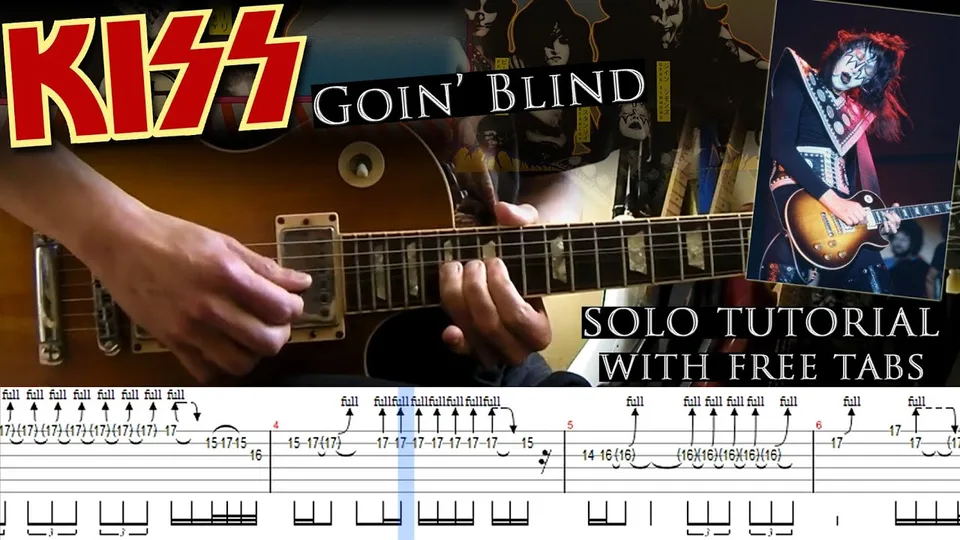 Kiss - Goin' Blind guitar tab
