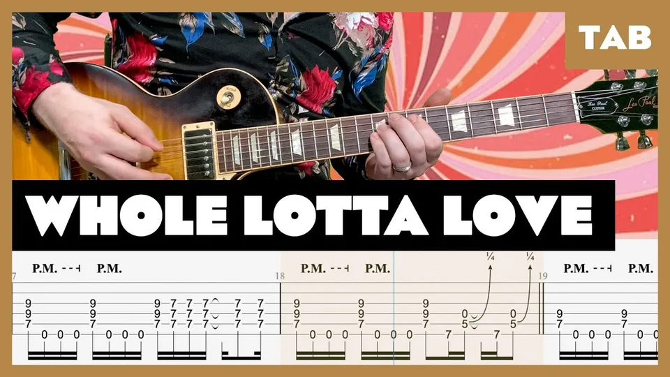 Led Zeppelin - Whole Lotta Love guitar tab