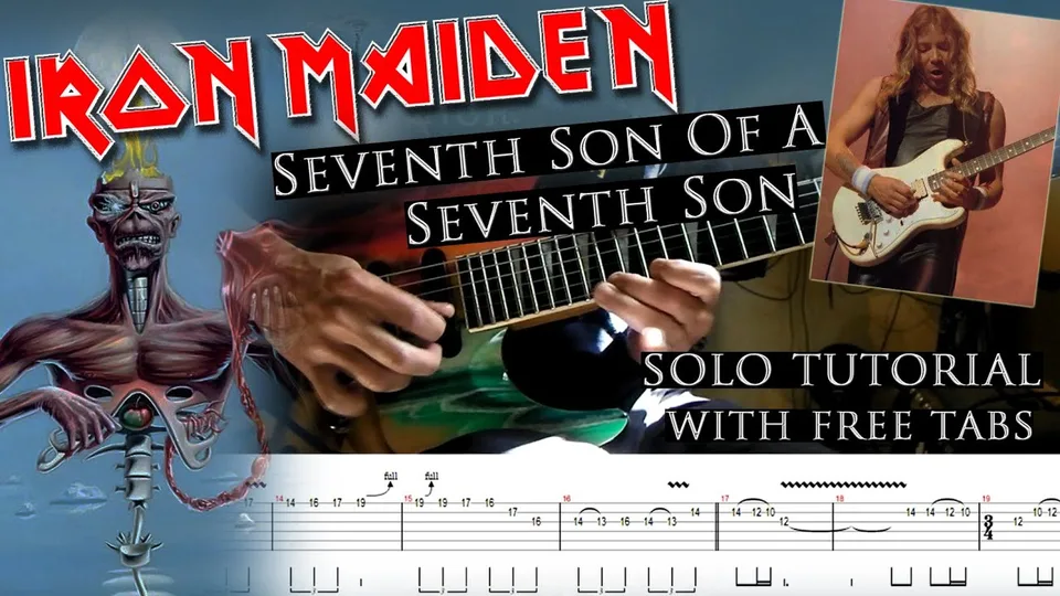 Iron Maiden - Seventh Son Of A Seventh Son Dave Murray's guitar tab