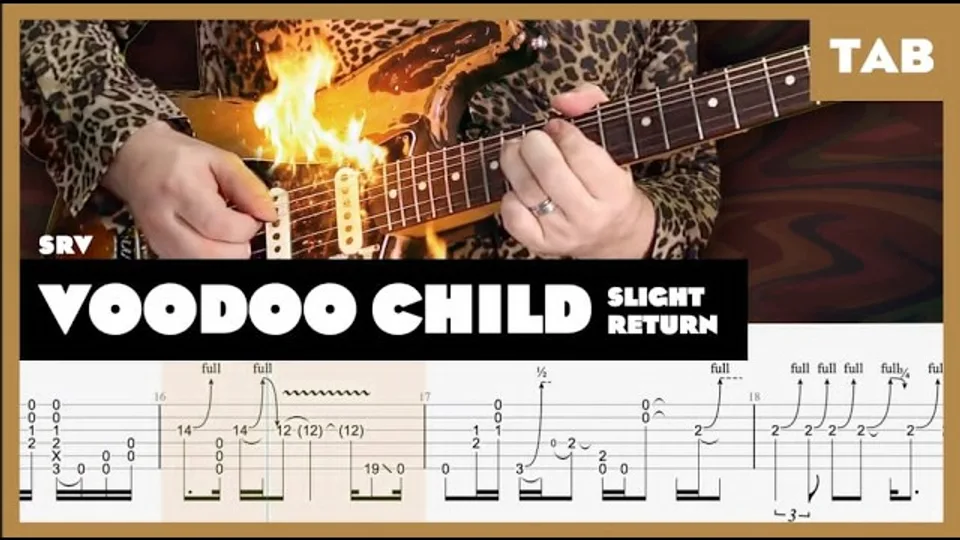 Stevie Ray Vaughan - Voodoo Child guitar tab