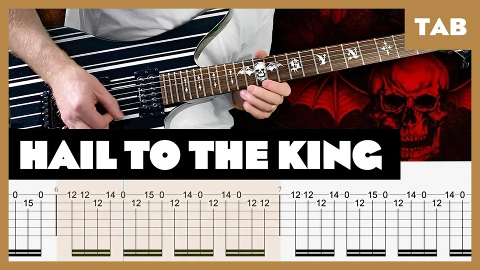 Avenged Sevenfold - Hail to the King guitar tab