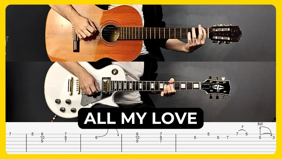 Led Zeppelin - All My Love guitar tab