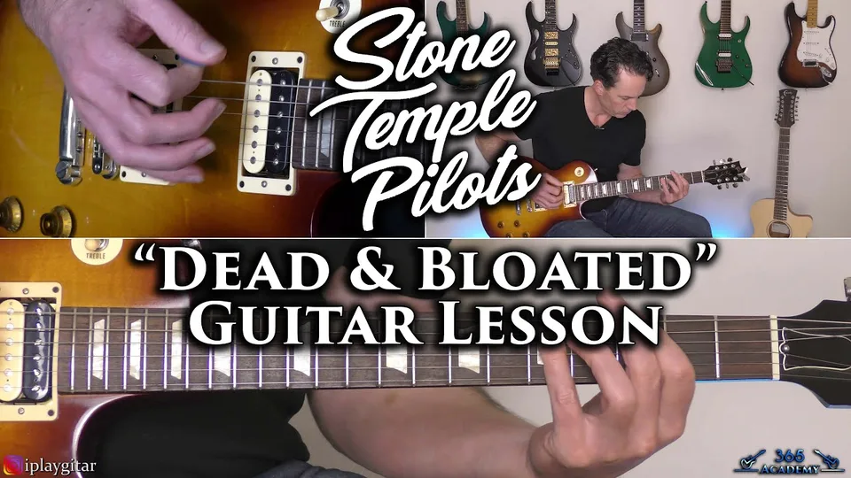 Stone Temple Pilots - Dead & Bloated guitar lesson