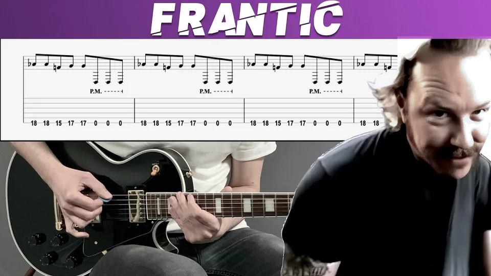 Metallica - Frantic guitar tab