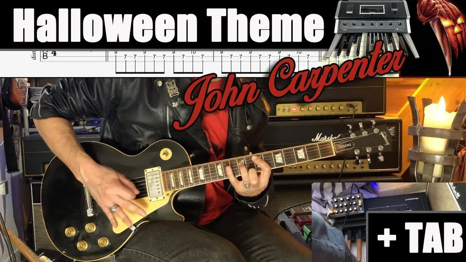 John Carpenter - Halloween Theme guitar tab