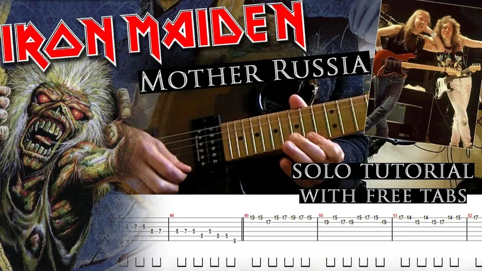 Iron Maiden - Mother Russia guitar tab