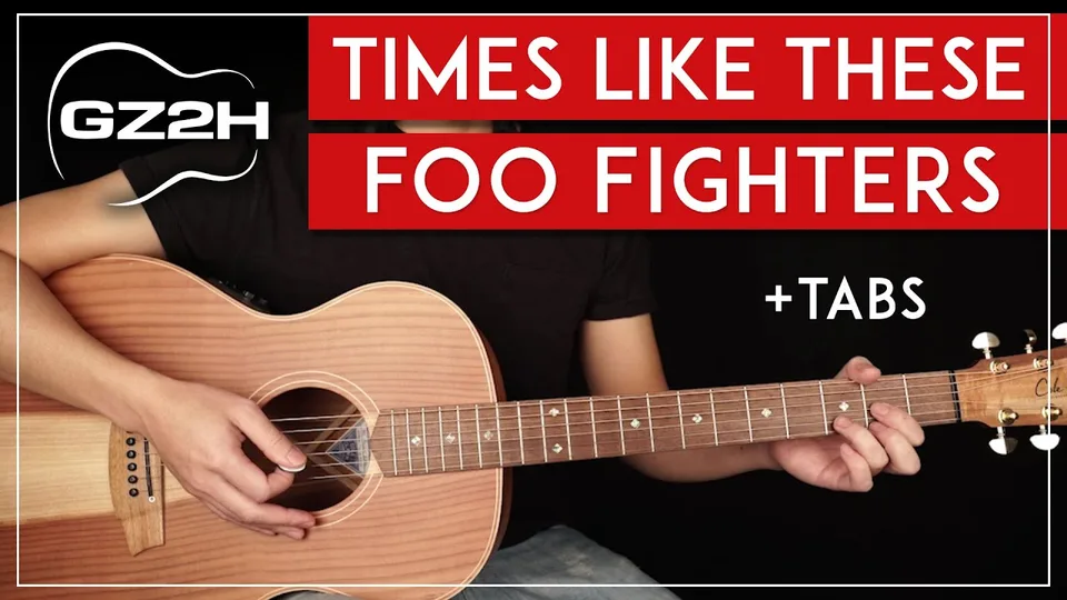 Foo Fighters - Times Like These guitar lesson