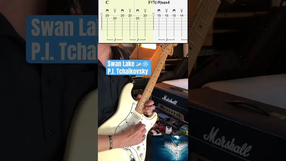 Pyotr Ilyich Tchaikovsky - Swan Lake guitar tab
