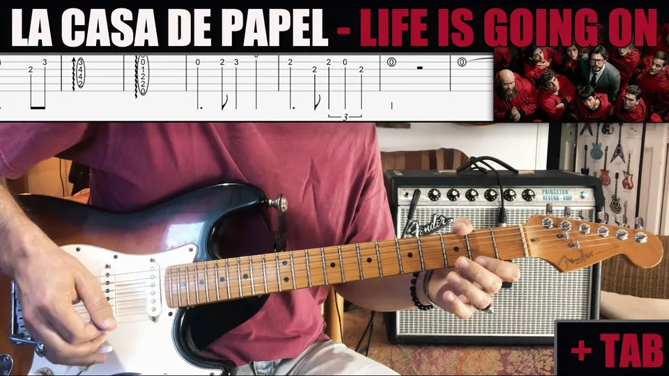 Cecilia Krull - My Life Is Going On (La Casa de Papel) guitar tab