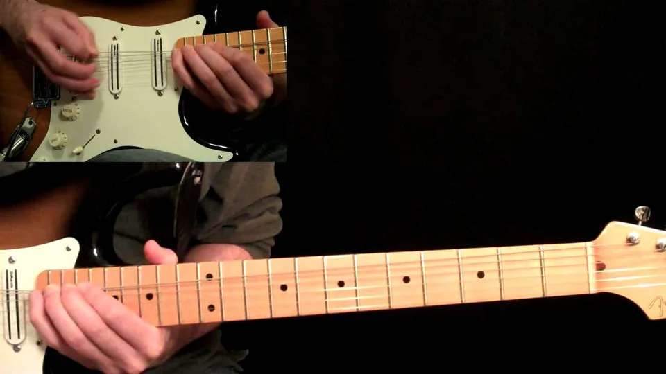 Van Halen - Hot For Teacher - Outro guitar lesson