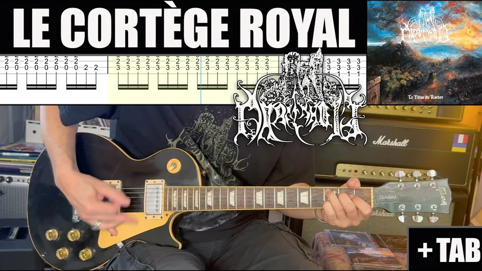 Darkenhöld - Le Cortège Royal guitar tab