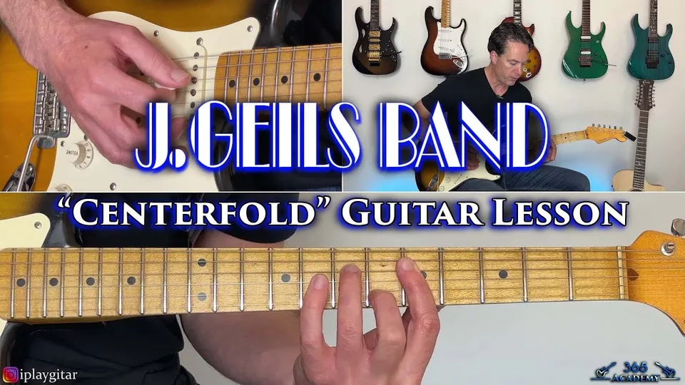 The J. Geils Band - Centerfold guitar lesson