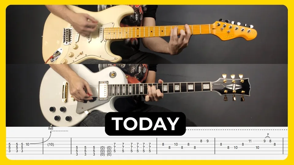 The Smashing Pumpkins - Today guitar tab