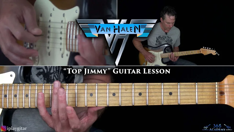 Van Halen - Top Jimmy guitar lesson