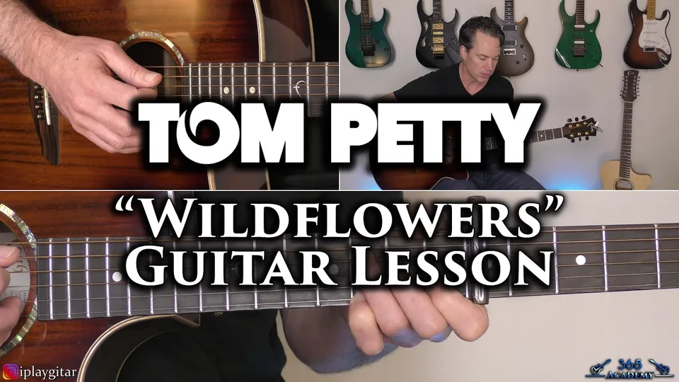 Tom Petty - Wildflowers guitar lesson