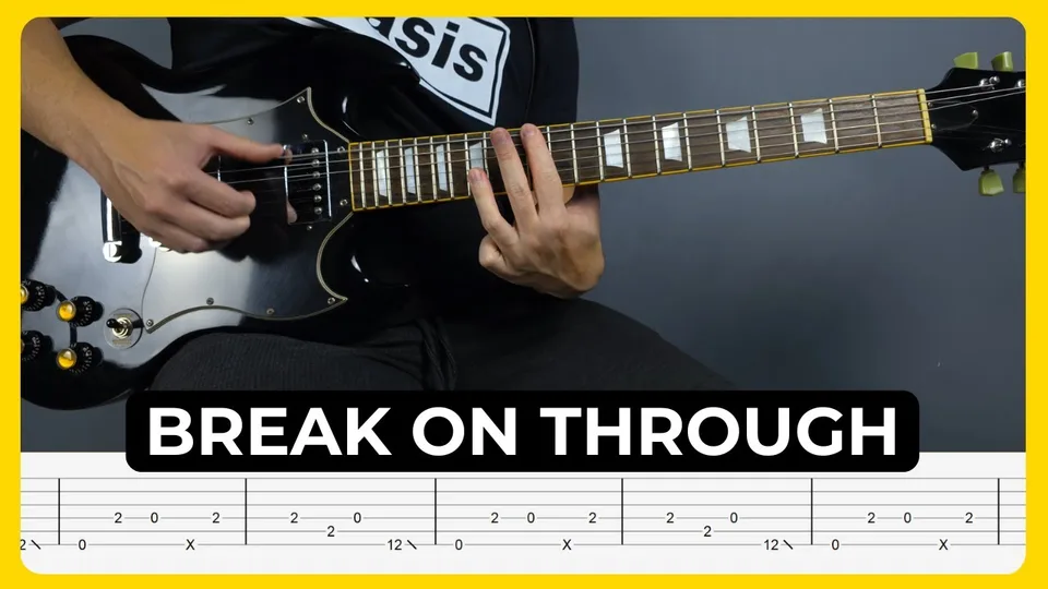 The Doors - Break On Through guitar tab
