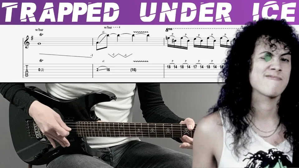 Metallica - Trapped Under Ice guitar tab