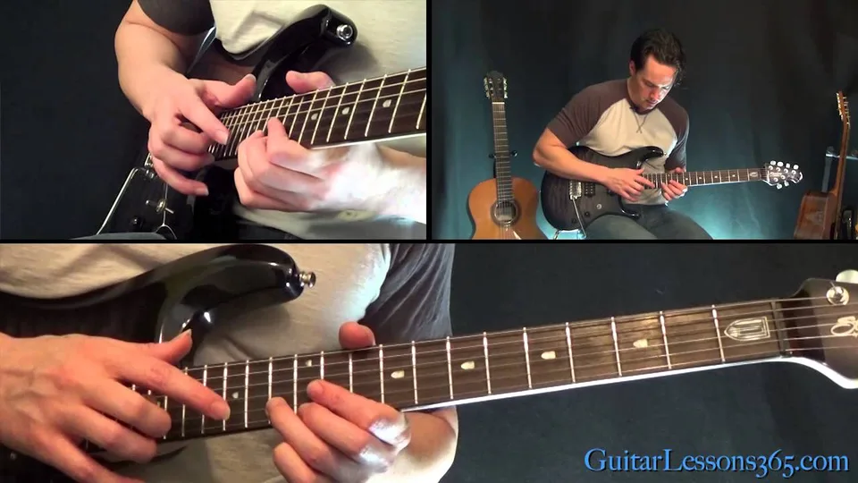Van Halen - Dreams Guitar Solo Lesson - Famous Solos guitar lesson