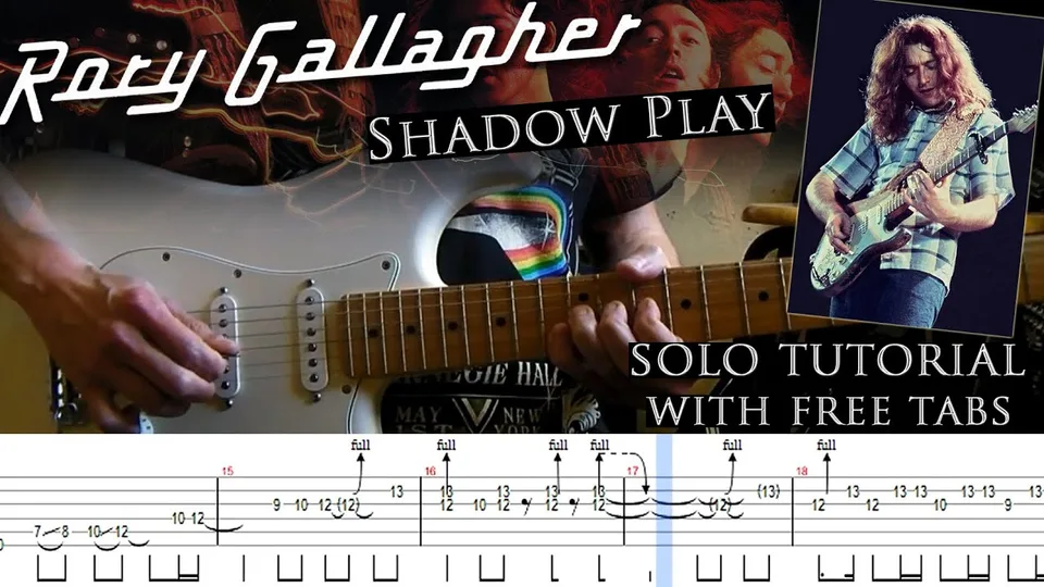 Rory Gallagher - Shadow Play guitar tab
