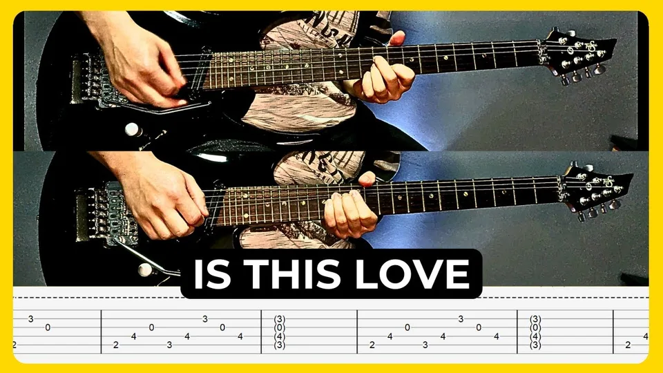Whitesnake - Is This Love guitar tab